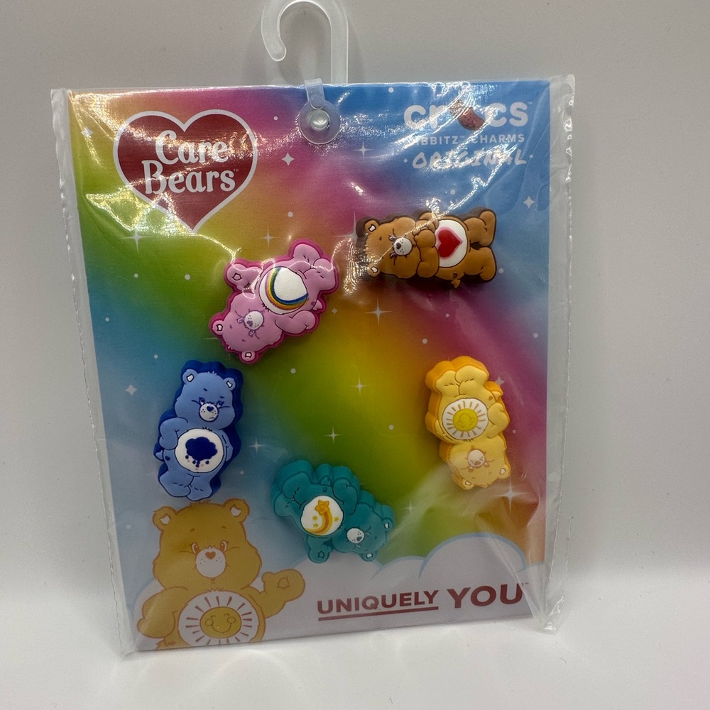 Care Bears Crocs Jibbitz Charms Set of 5 NWT - Picture 3 of 12